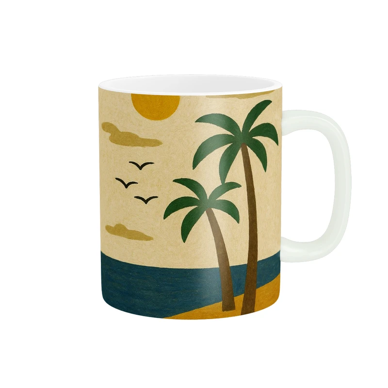 ماگ پاد آفرین طرح منظره کد 3071