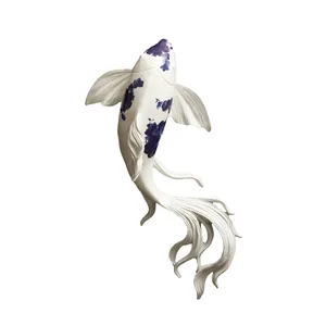 دیوارکوب فردریک لورنز طرح ماهی کوی کد TE1036