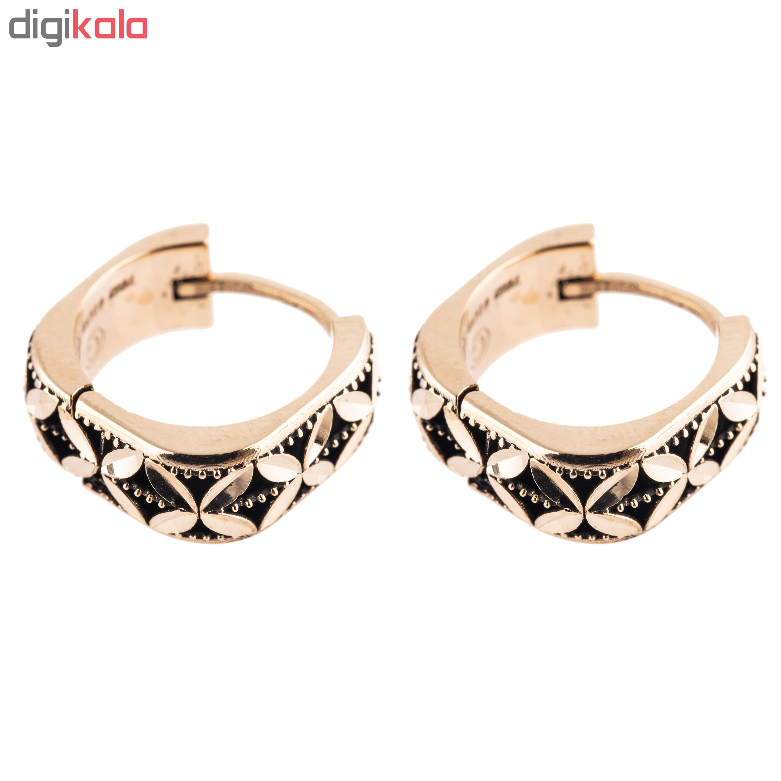 گوشواره طلا 18 عیار مدل EH104