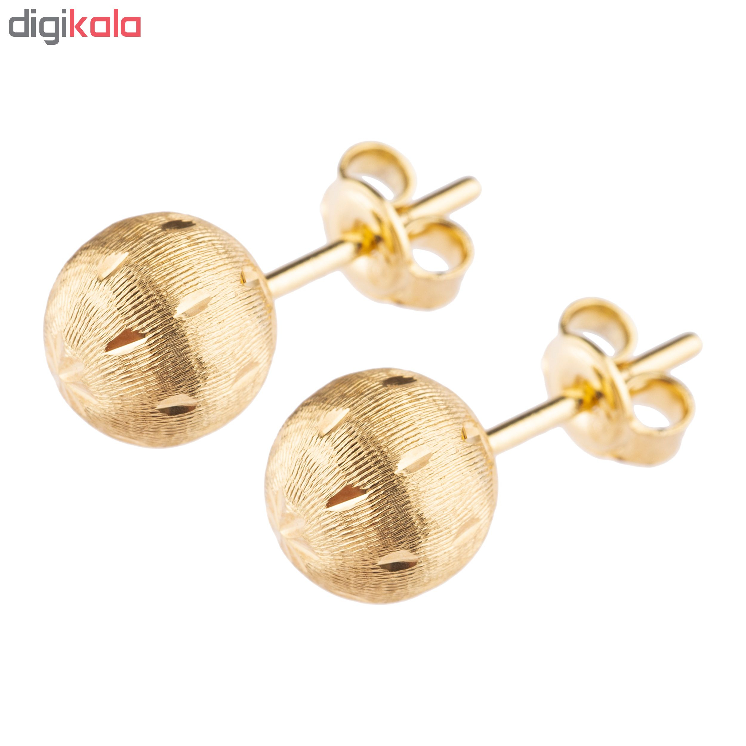گوشواره طلا 18 عیار مدل EM105