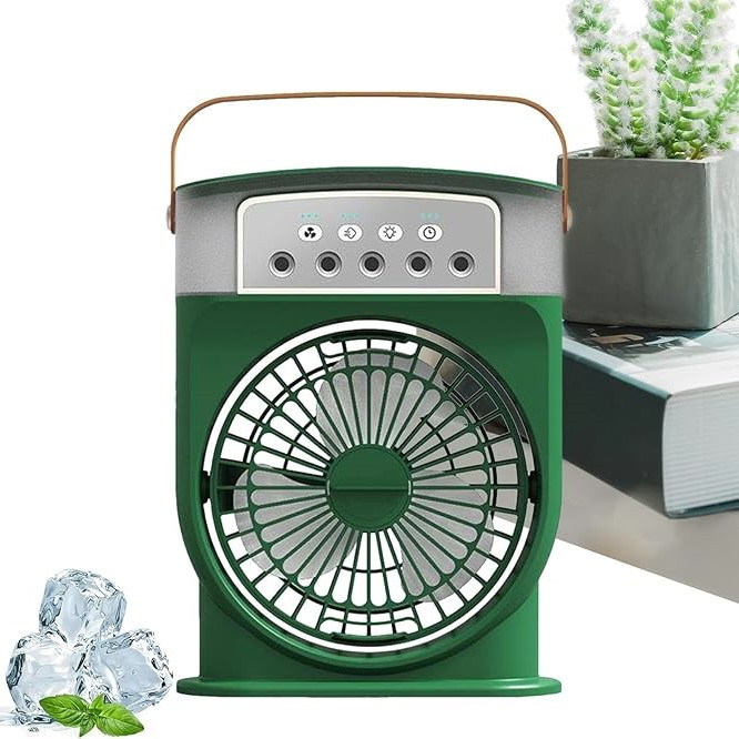 پنکه شارژی مدل Mini Portable Cooling Fan ظرفیت 1500 میلی آمپر ساعت