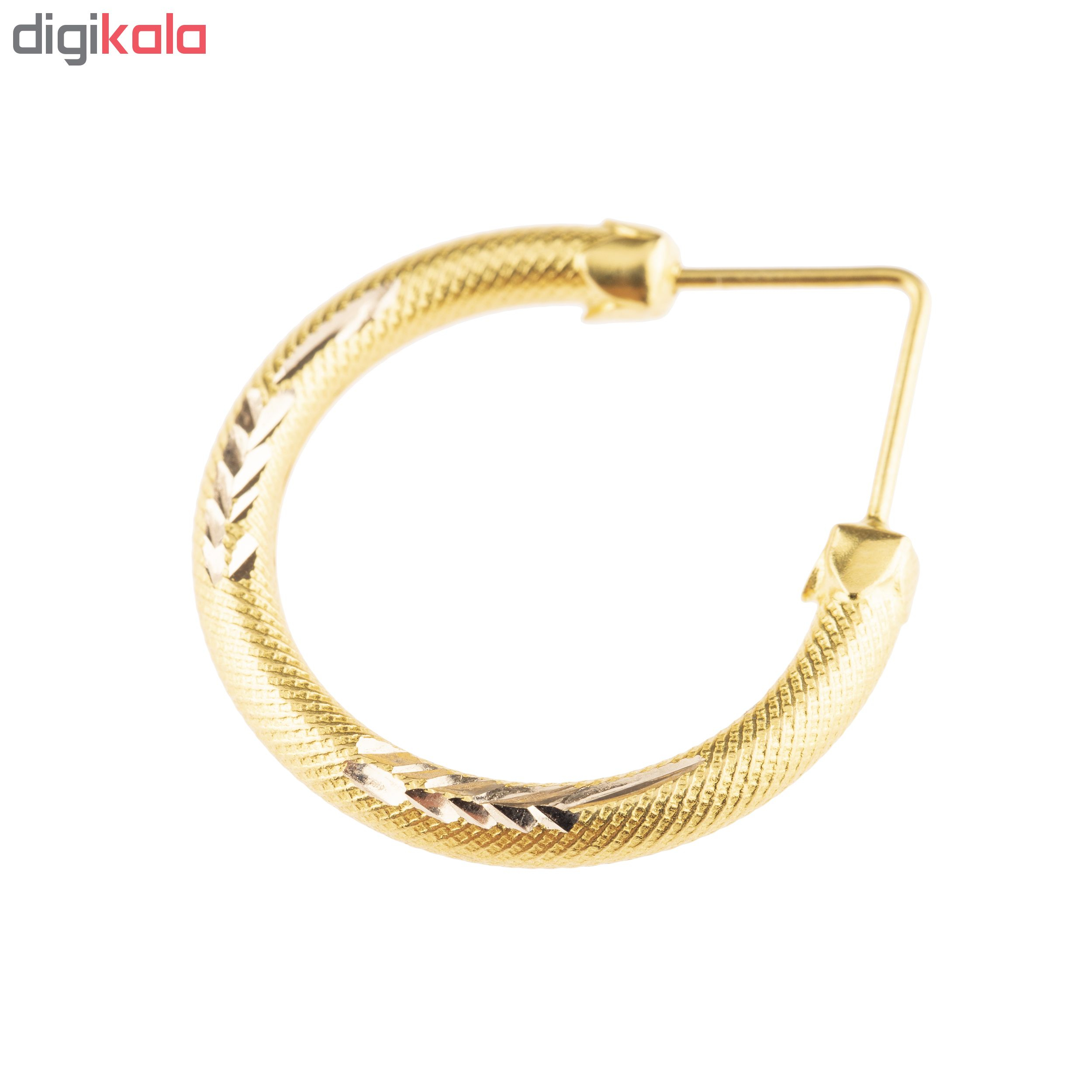 گوشواره طلا 18 عیار مدل EH106