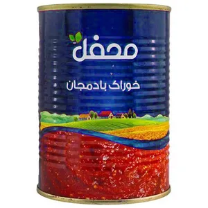 کنسرو خوراک بادمجان محفل - 380 گرم