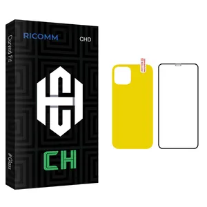 Ricomm CH glass Back Protector For Apple iPhone 12 Pro Max