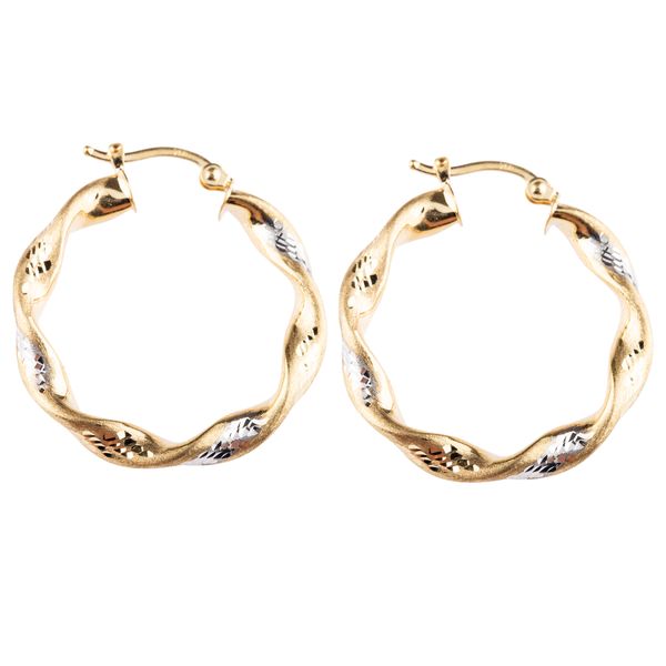 گوشواره طلا 18 عیار مدل EH108 گوشواره طلا 18 عیار مدل EH108