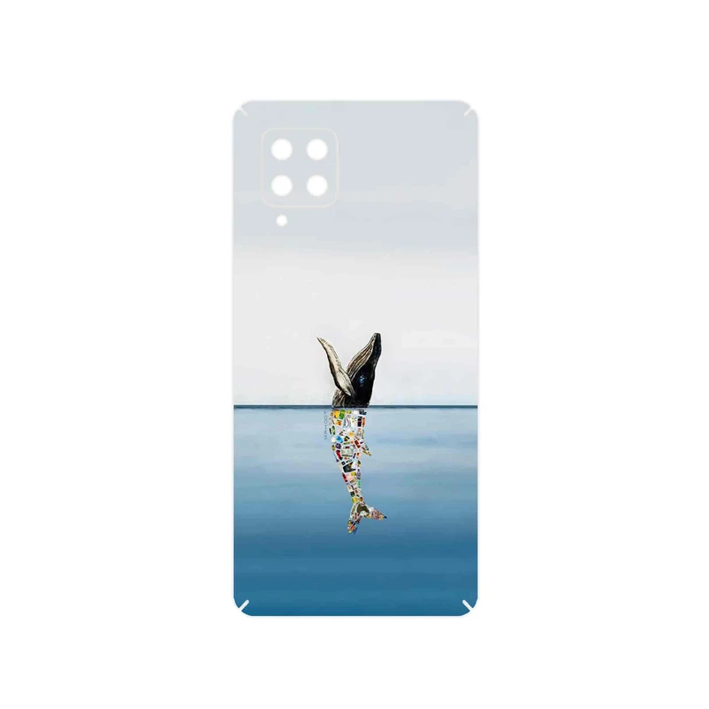 برچسب پوششی ماهوت مدل Collage of Sea Trash مناسب برای گوشی موبایل سامسونگ Galaxy A42