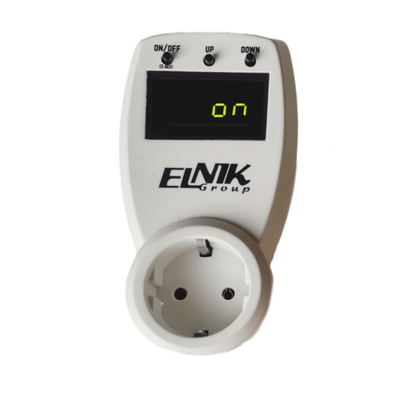 تایمر برق و محافظ ولتاژ ارت دار مدل ELNIK_01 تایمر برق و محافظ ولتاژ ارت دار مدل ELNIK_01