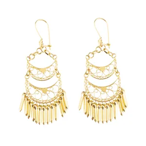 گوشواره طلا 18 عیار کد EA112
