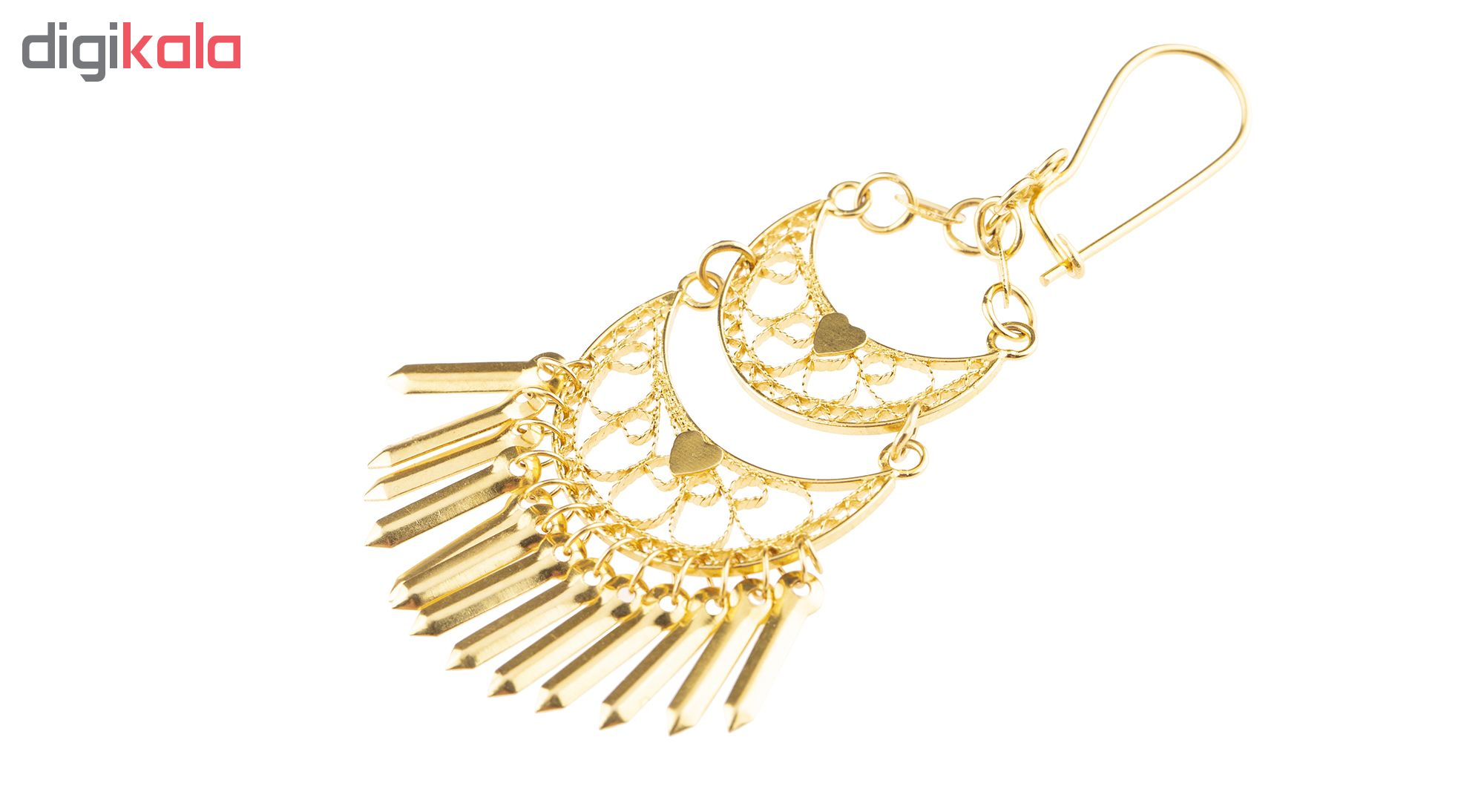 گوشواره طلا 18 عیار کد EA112