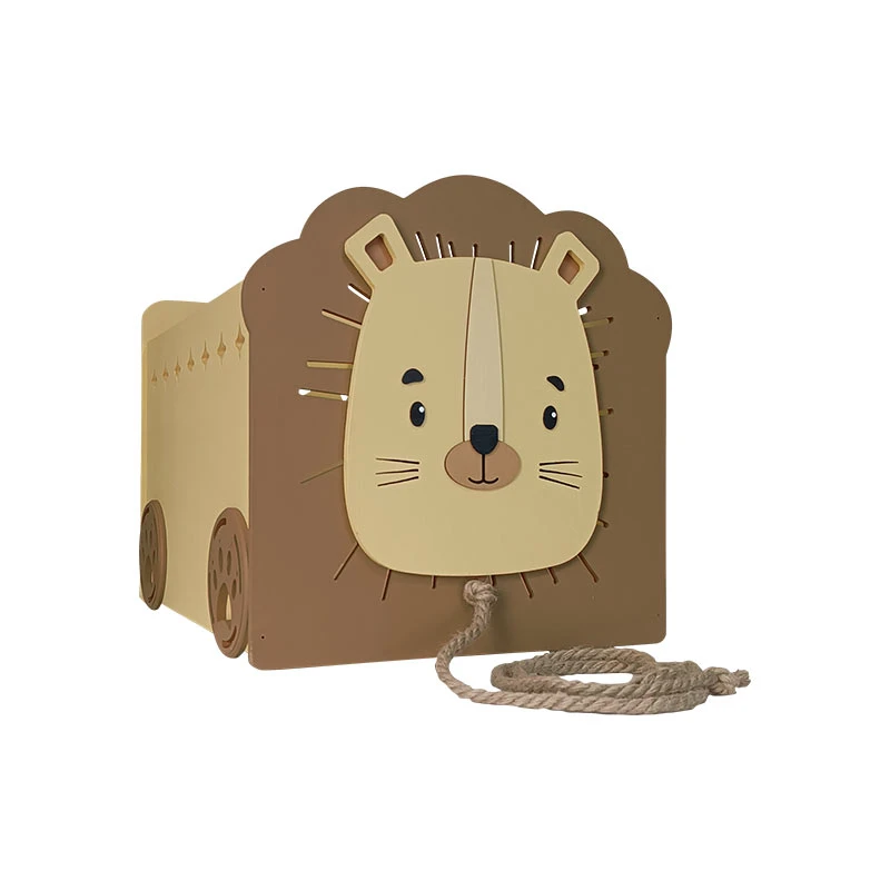 جعبه اسباب بازی کودک طرح شیر مدل MKids60-Lio-A
