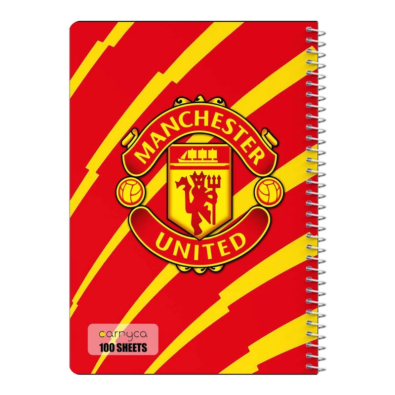 دفتر مشق 100 برگ سیمی کارنیکا طرح منچستر یونایتد Manchester United کد 52196