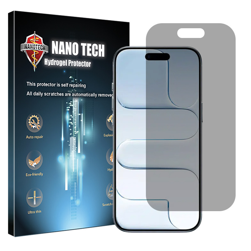 محافظ صفحه نمایش حریم شخصی نانو تک مدل Tough مناسب برای گوشی موبایل اپل iPhone Air