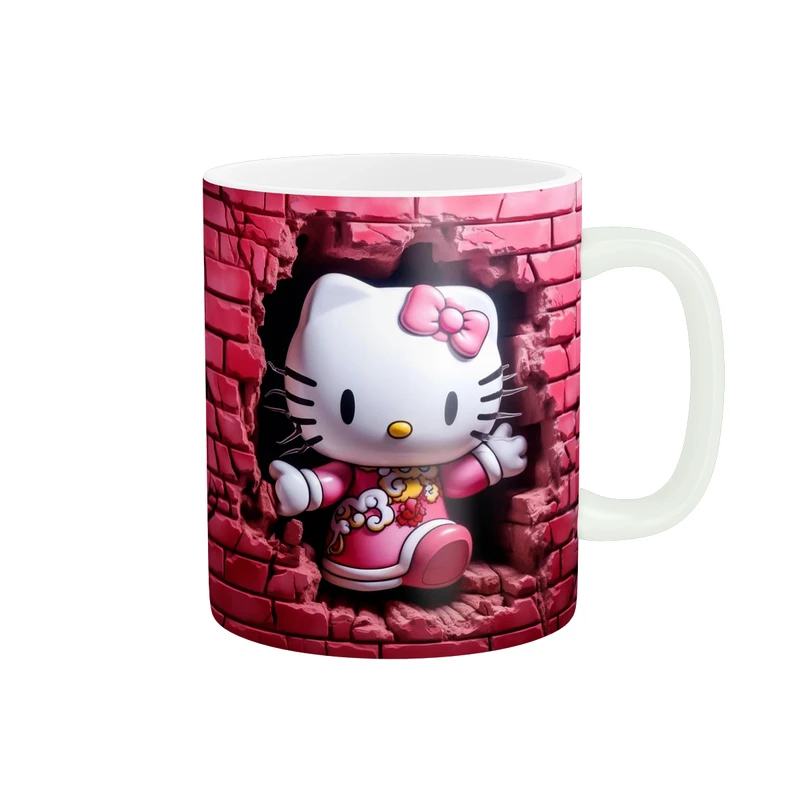 ماگ طرح کیتی کد M187