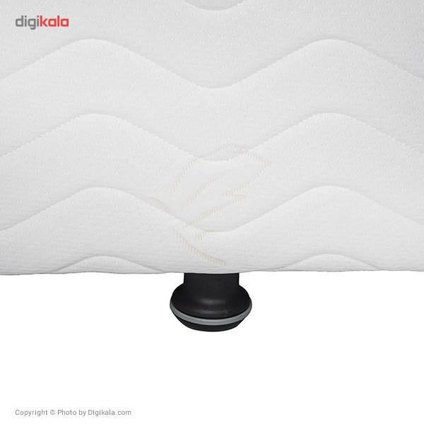 تخت چوبی رویه پارچه یک نفره رویا سایز 90 × 200 سانتی متر