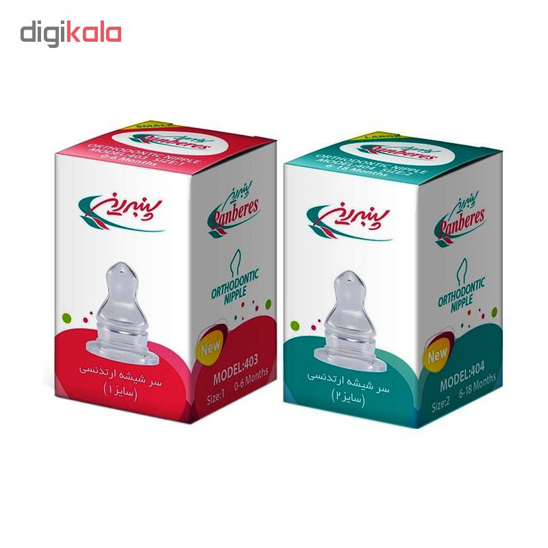 سر شیشه ارتودنسی پنبه ریز مدل 404 سایز 2