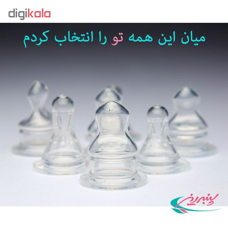 سر شیشه ارتودنسی پنبه ریز مدل 403 سایز 1