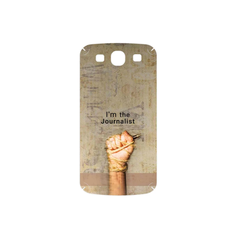 برچسب پوششی ماهوت مدل Journalist مناسب برای گوشی موبایل سامسونگ Galaxy S3 Neo