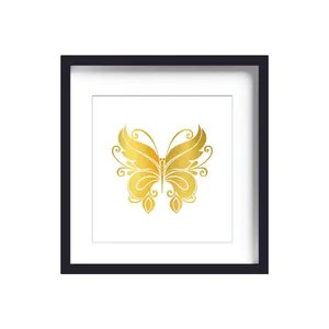 تابلو طلاکوب زرکات طرح پروانه مدل Butterfly