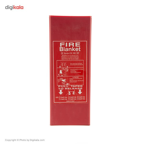 پتوی اطفاء حریق ابعاد 180×180 پتوی اطفاء حریق ابعاد 180×180