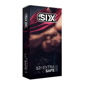 SIX Max Safety Condom 12 Packs