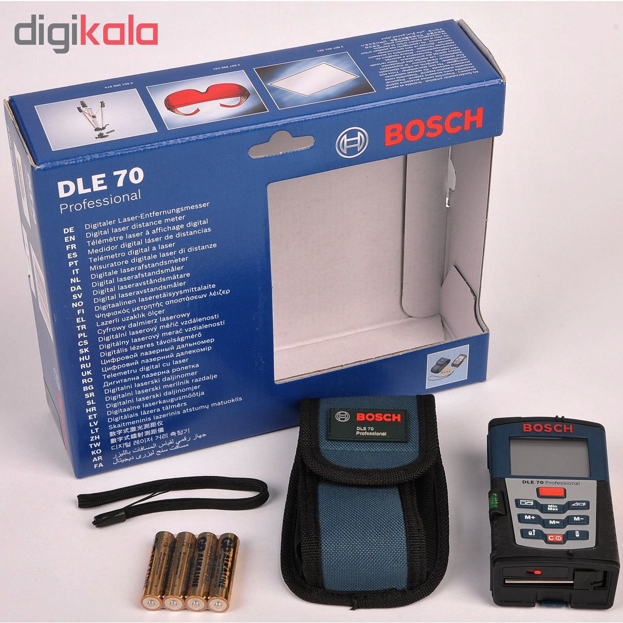 متر لیزری بوش مدل DLE 70 Professional