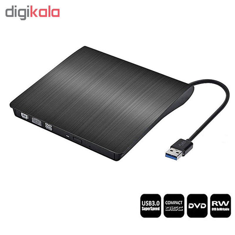 درایو DVD اکسترنال usb3 اکسون مدل pop-up