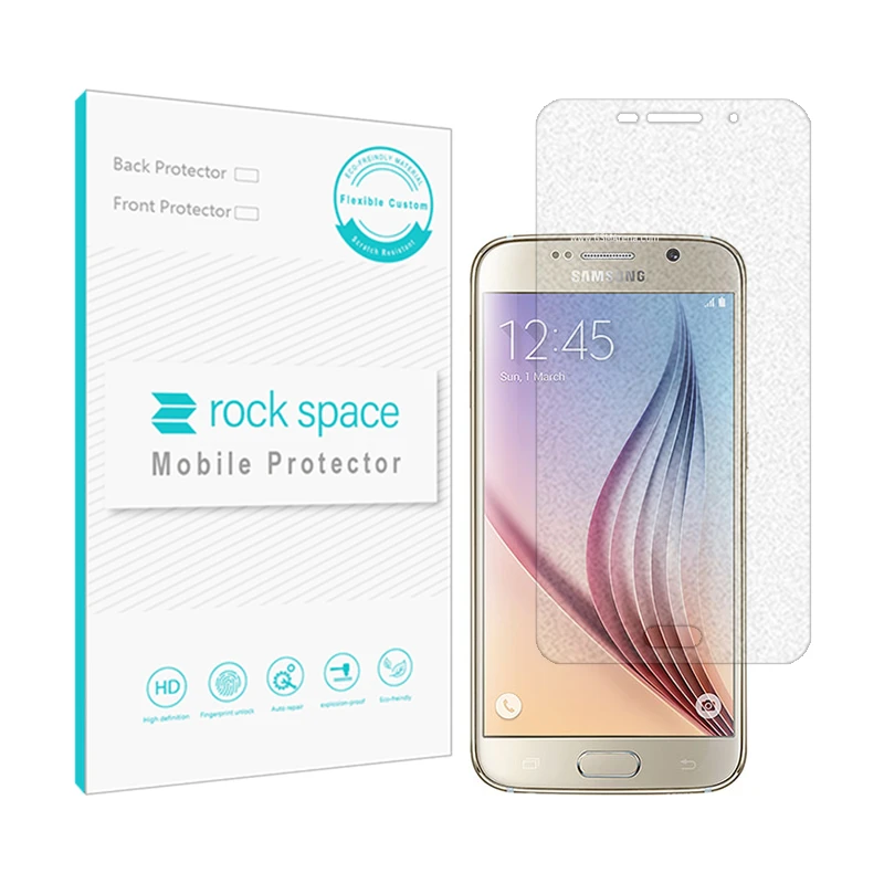 محافظ صفحه نمایش مات راک اسپیس مدل HyMTT مناسب برای گوشی موبایل سامسونگ Galaxy S6