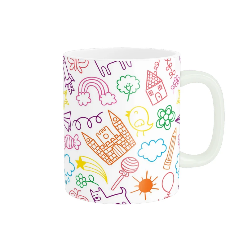 ماگ پاد آفرین طرح نقاشی کد 1354