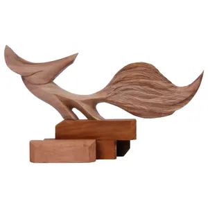 مجسمه چوب ساج گالری روح چوب مدل sowag-wa-032