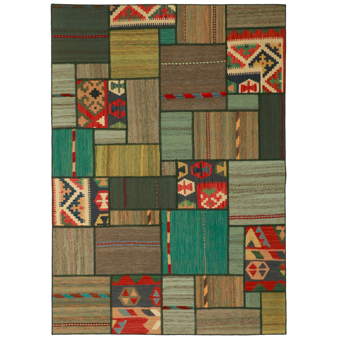 کلاژ گلیم سه متری کد 50039