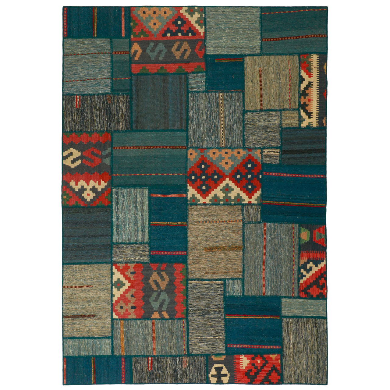 کلاژ گلیم سه متری کد 50041