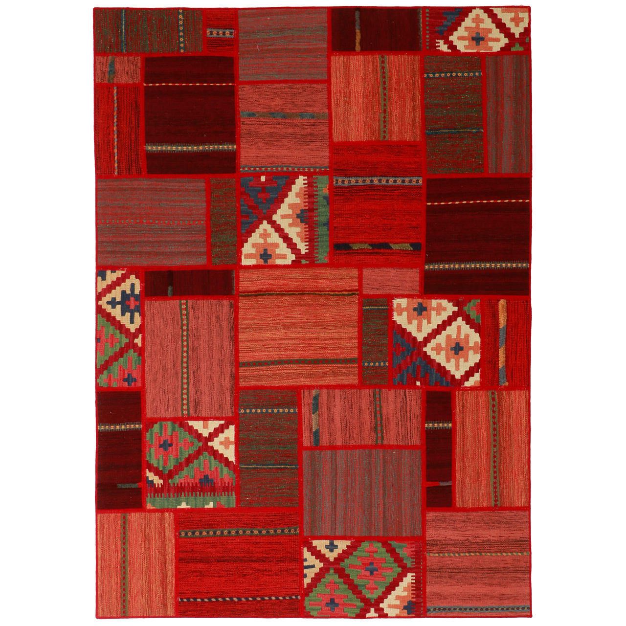 کلاژ گلیم سه متری کد 50048