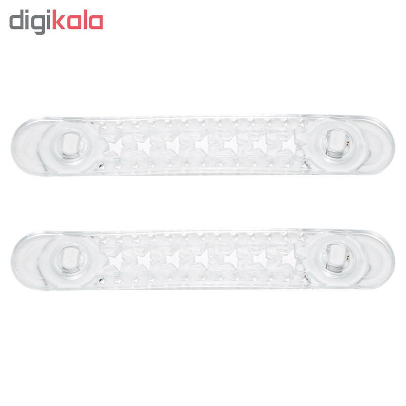 قفل کابینت رنگارنگ مدل 245 بسته 12عددی