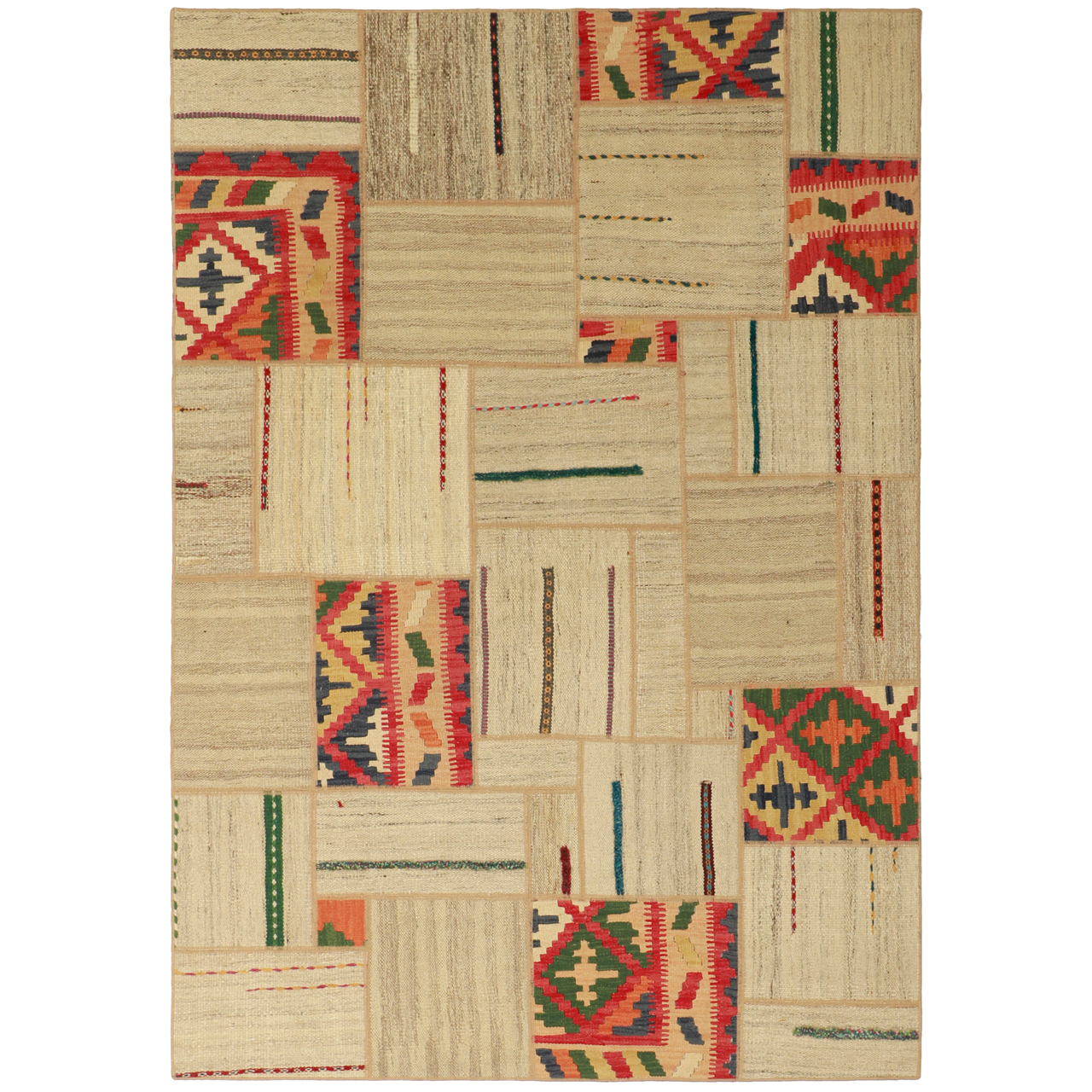 کلاژ گلیم سه متری کد 50050