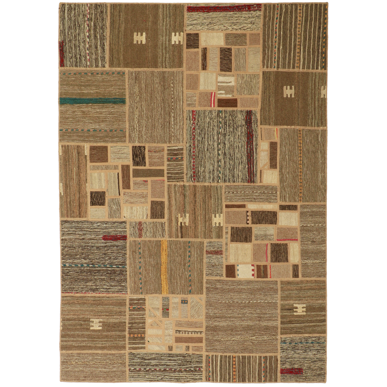 کلاژ گلیم سه متری کد 50052