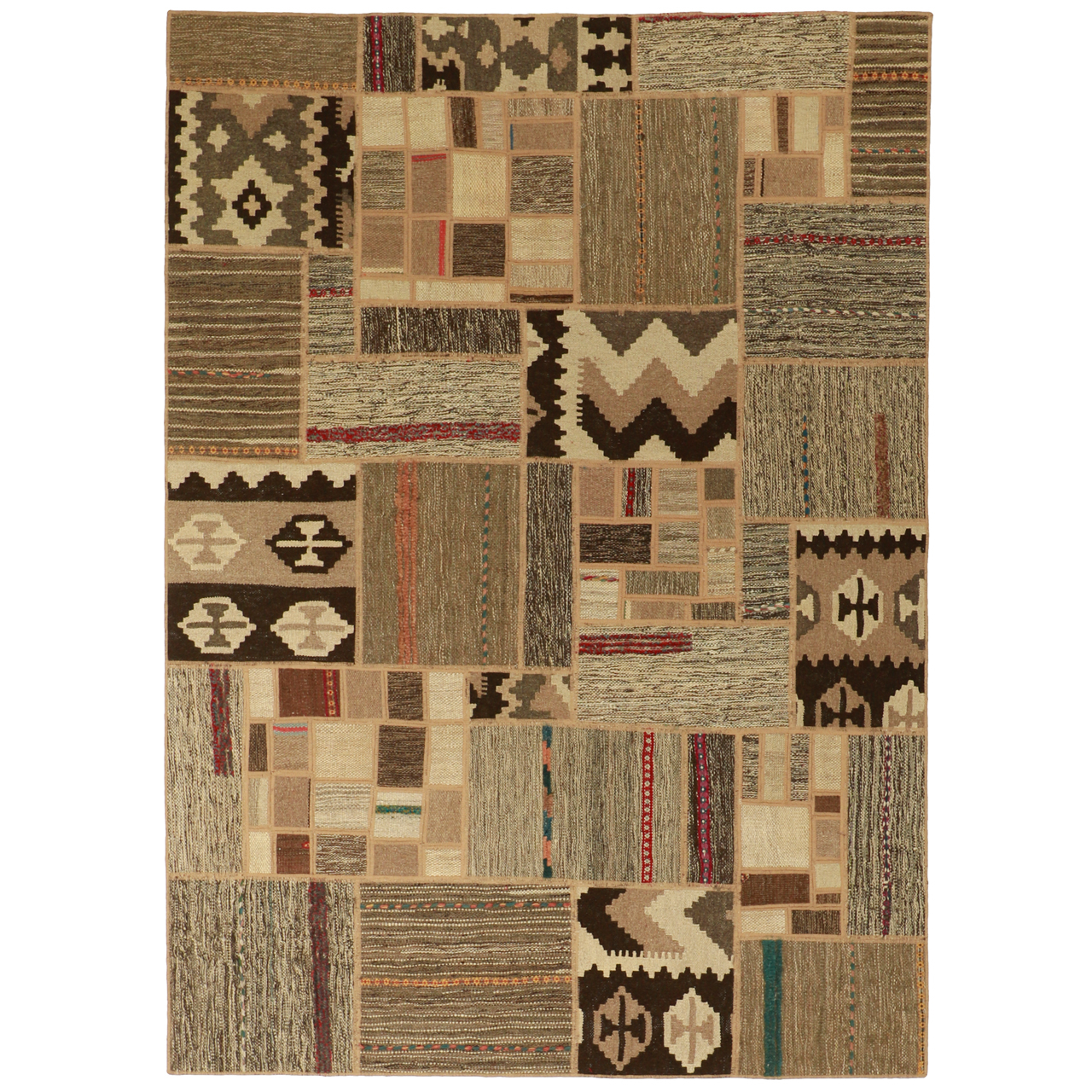 کلاژ گلیم سه متری کد 50055