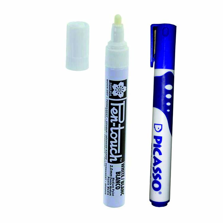 ماژیک ساکورا طرح White به همراه ماژیک پیکاسو مدل 54