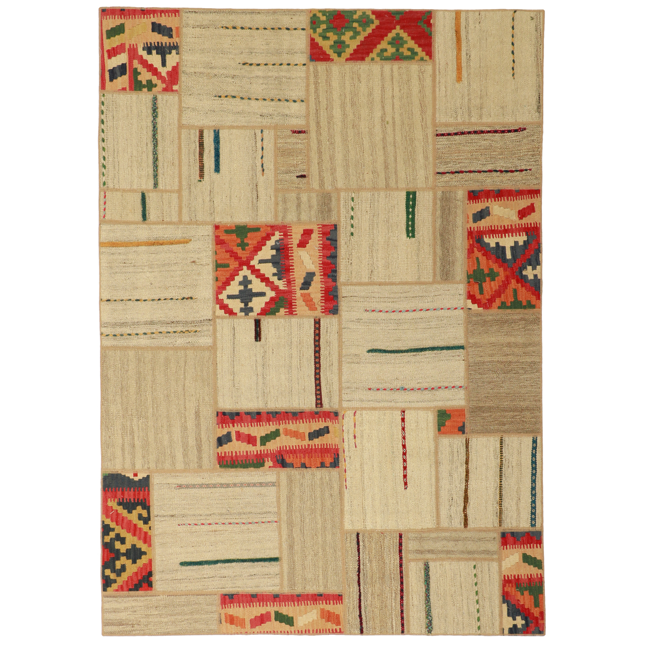 کلاژ گلیم سه متری کد 50057