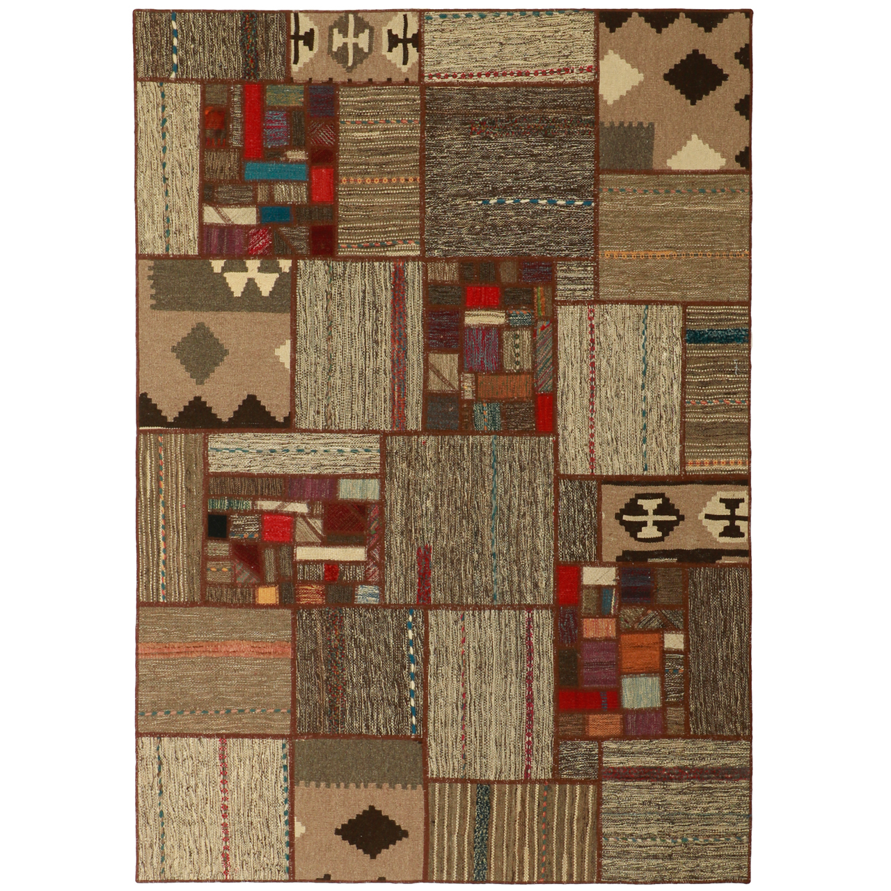 کلاژ گلیم سه متری کد 50062