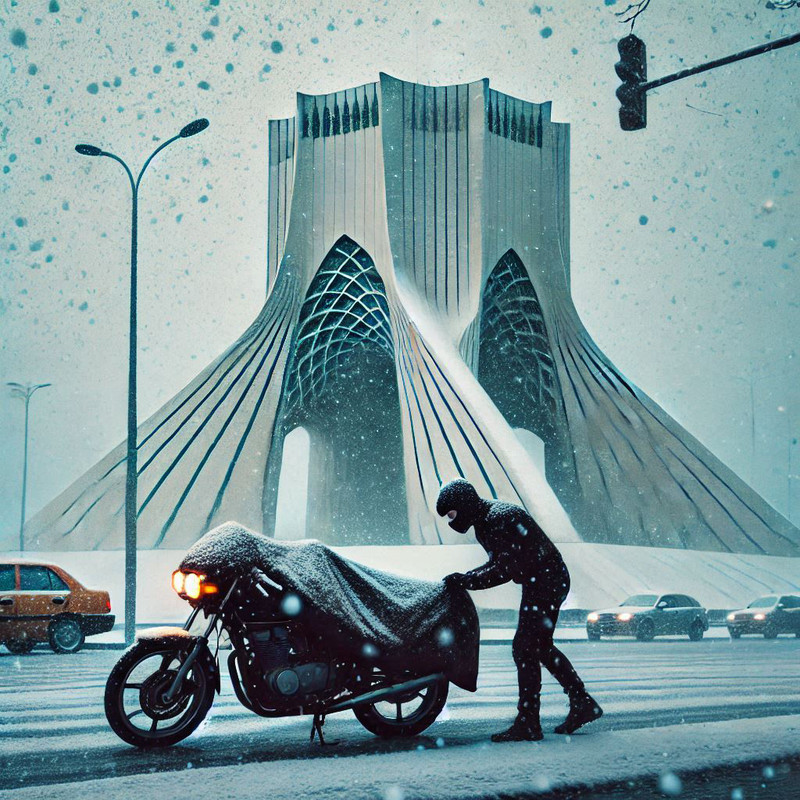 چادر موتور سیکلت ساکا مدل ضدآب مناسب برای کاوازاکی Ninja H2