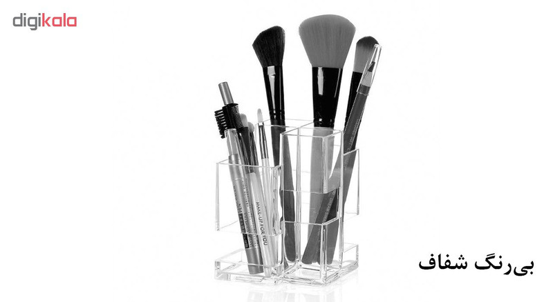 استند لوازم آرایشی مدل cosmetic به همراه جا برسی و آینه