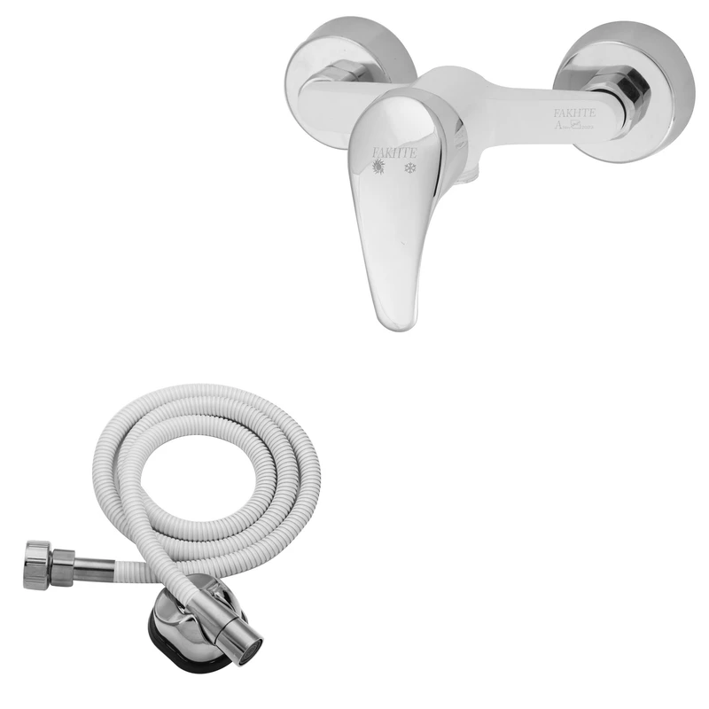 شیر سرویس بهداشتی فاخته مدل ماهان SC به همراه شلنگ