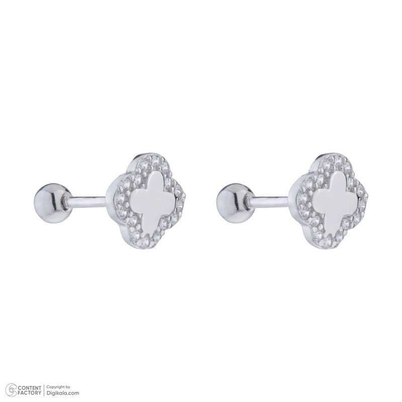 پیرسینگ نقره زنانه مایا ماهک مدل MSP030 بسته 2 عددی