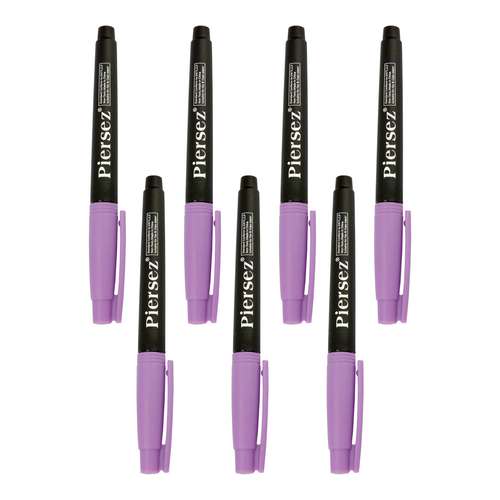 هایلایتر قلمی پییرسز کد PZB0063 مدل استله بسته 7 عددی