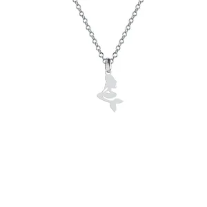 گردنبند نقره زنانه هایکا مدل پری دریایی n.ha2_1 892