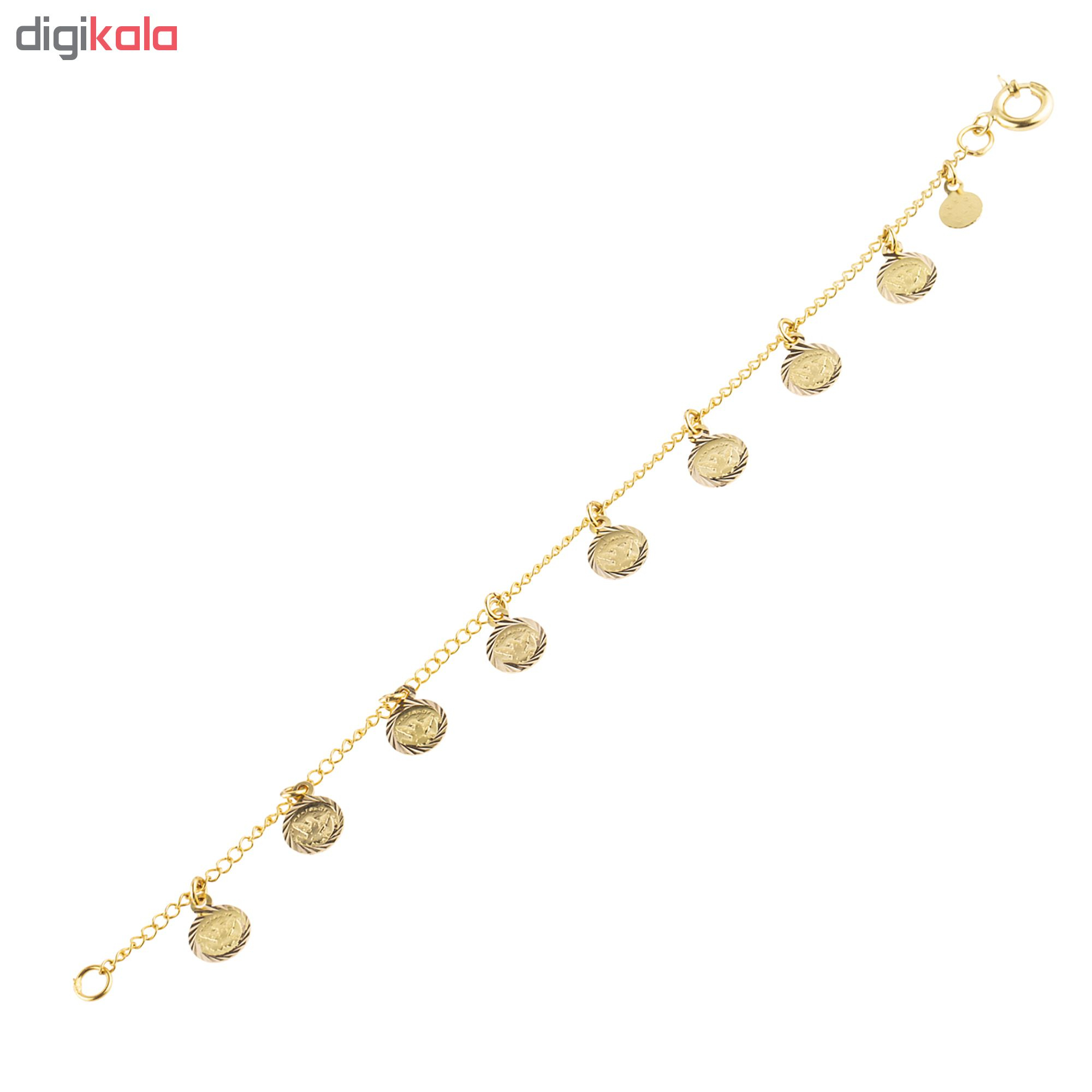 دستبند طلا 18 عیار کد B106