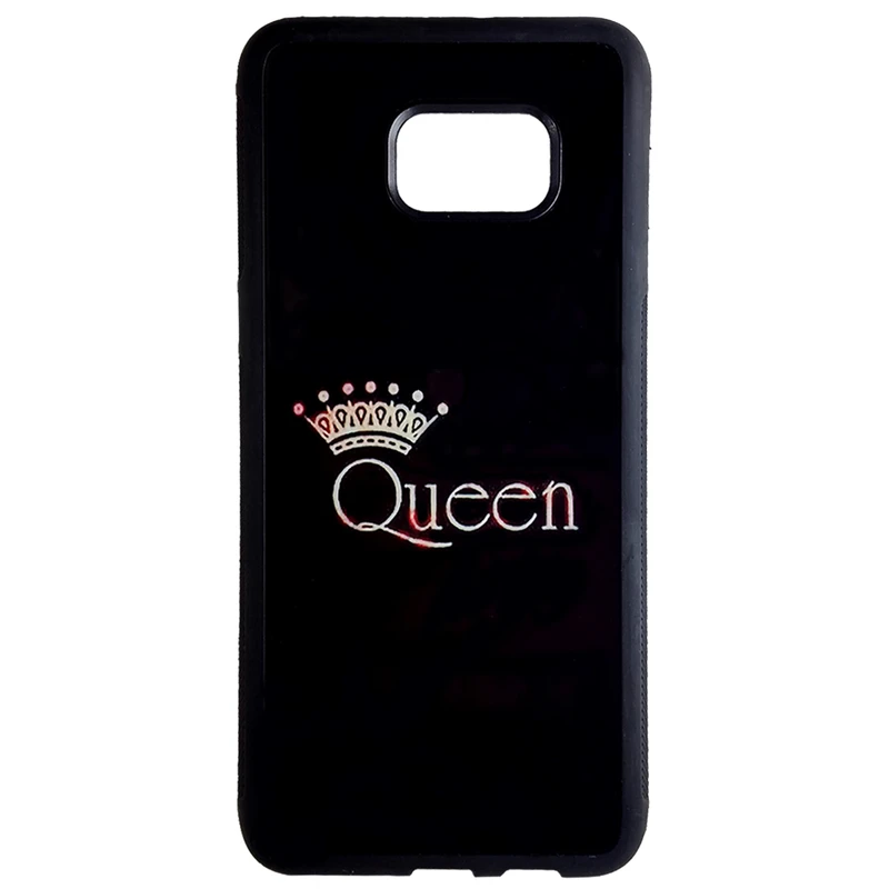 کاور طرح queen کد 876 مناسب برای گوشی موبایل سامسونگ galaxy s7 edge