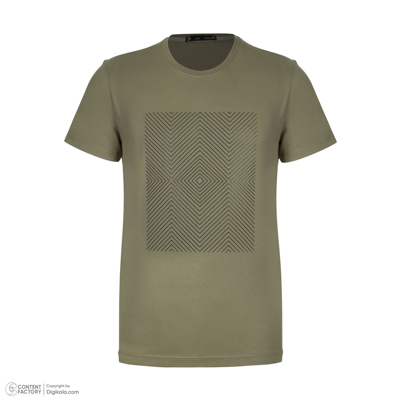 تی شرت آستین کوتاه مردانه باینت مدل 758-2  -  - 3