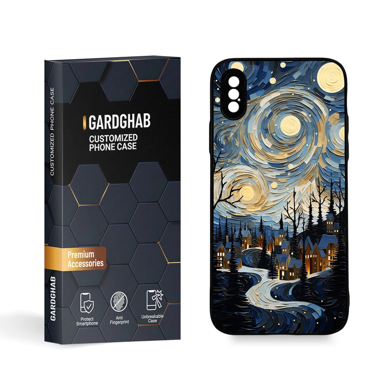 کاور گارد قاب مدل فانتزی مناسب برای گوشی موبایل اپل  iPhone X / XS