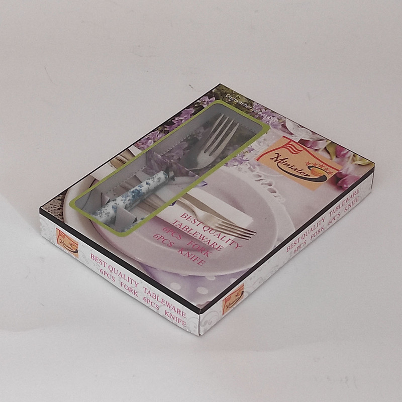 ست کارد و چنگال میوه خوری 12 پارچه مینیاتور کد F1